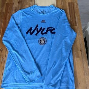 Adidas Men’s NYCFC Long Sleeve Tee Shirt